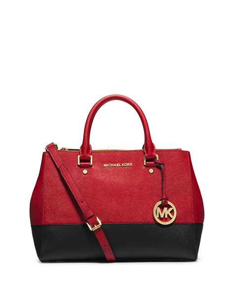 michael kors sutton medium red|michael michael kors sutton medium satchel.